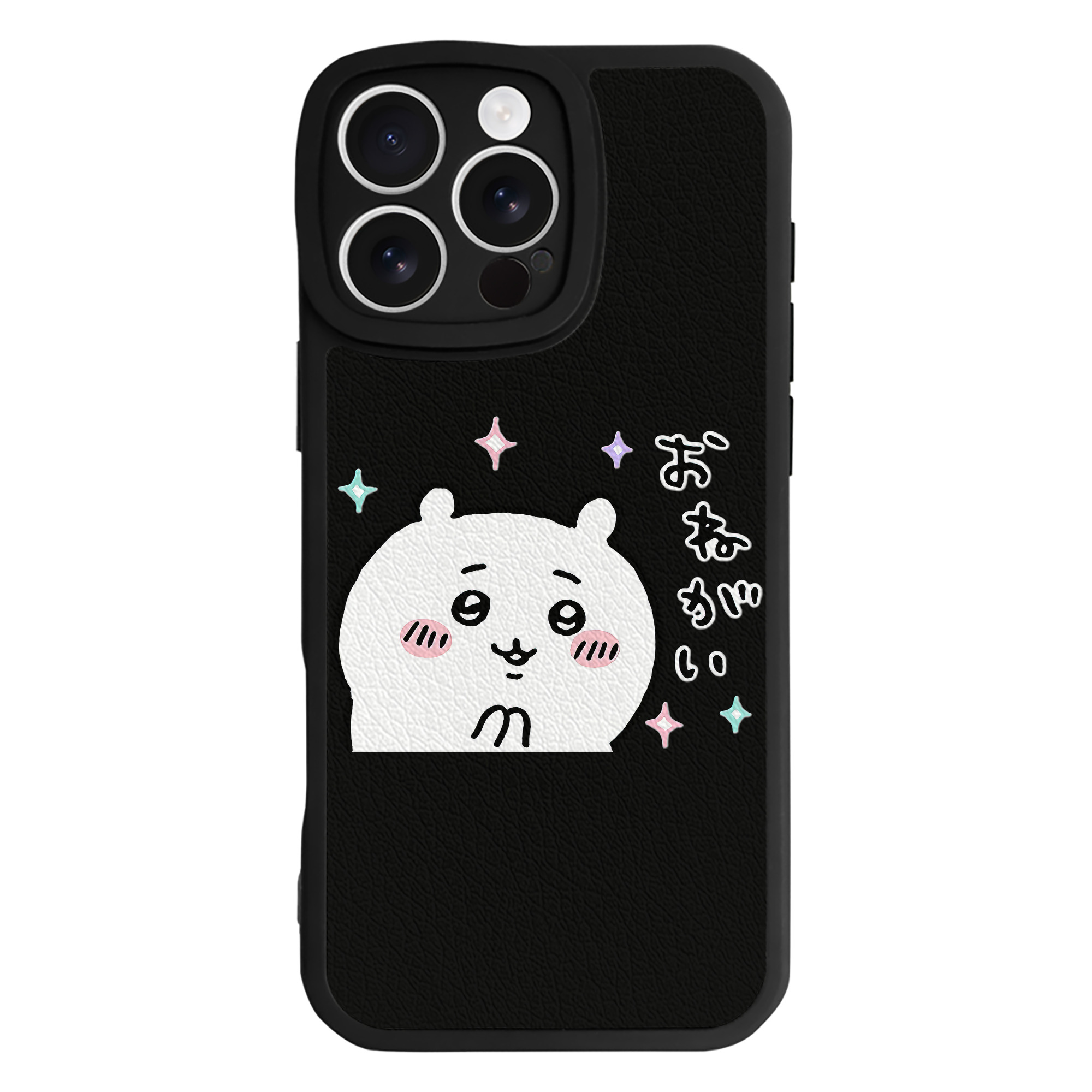 （画像用） ちいかわ ちいかわ Chii-kawa chiikawa 【iPhone 16シリーズ対応】シリコンスマホケース（レザー調） 材質：シリコン